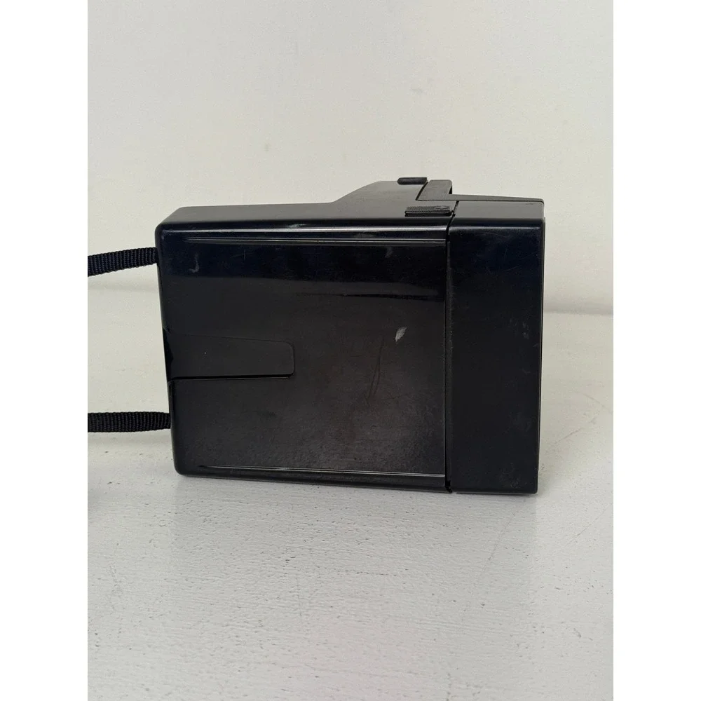 Polaroid Time-Zero OneStep Rainbow Land Camera Black SX-70 Film Vintage Retro